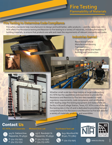 ICC NTA, LLC Brochures