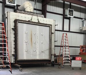 ASTM E119 Large Scale Vertical Fire Resistance Test